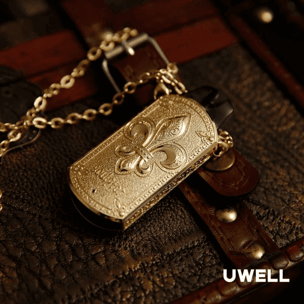 UWELL SCULPTOR雕塑家 11W電鍍金屬雕刻空倉煙彈:圖片 3