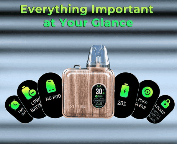 OXVA XLIM SQ PRO小蠻牛30W電子煙主機V1V2V3空倉煙彈官網:圖片 7